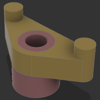 Industrial sewing machine fitting