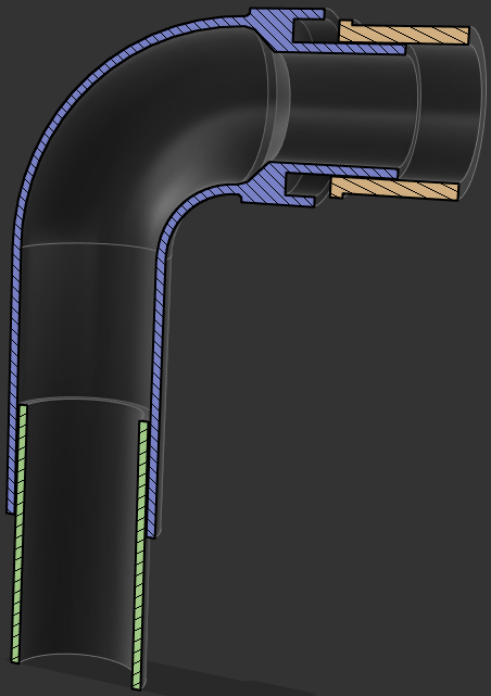 Sink handle valve interface